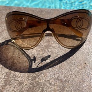 Chanel CC Shield Sunglasses 4144